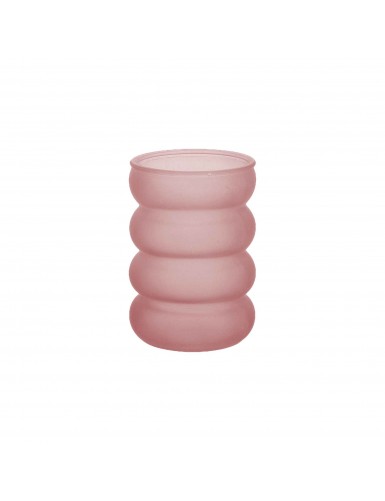 Beauty Home Βάζο γυάλινο Victor – Σάπιο μήλο Ø8×11,5cm – 380ml