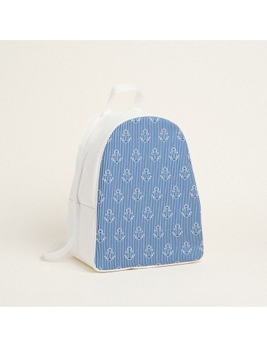 Beauty Home BACKPACK 43x35x23cm ΑΓΚΥΡΑ ΡΙΓΕ ΜΠΛΕ