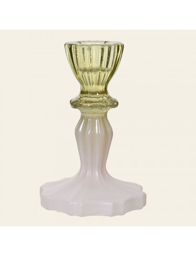 Beauty Home Γυάλινο κηροπήγιο 7.5cm x 11.2cm