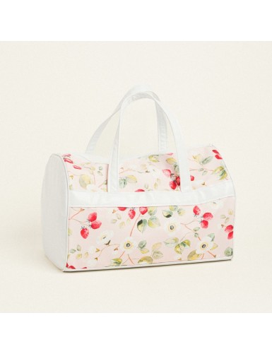 Beauty Home ΣΑΚ ΒΟΥΑΓΙΑΖ 45x30x30cm ΠΟΠΛΙΝΑ ΦΡΑΟΥΛΕΣ ΚΑΙ ΑΝΘΗ