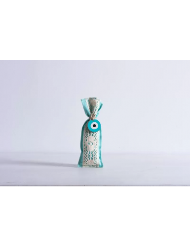 Beauty Home ΠΟΥΓΚΙ ΜΕ ΔΑΝΤΕΛΑ 6 x 19 cm ΛΕΥΚΟ-ΛΕΥΚΗ
