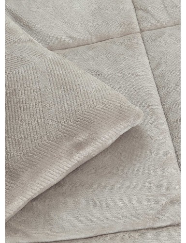 Κουβερτοπάπλωμα ALUVIA BEIGE MADI