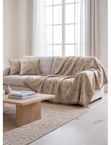 Διακοσμητικό Μαξιλάρι BOTANY BEIGE MADI