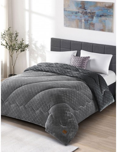 Κουβερτοπάπλωμα LUNORA ANTHRACITE MADI