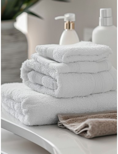 Πετσέτα MARLA 500gsm με 4 ρίγες MADI