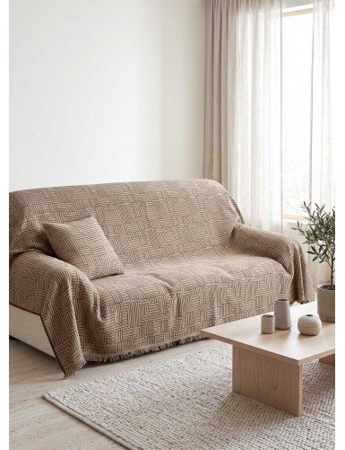 Διακοσμητικό Μαξιλάρι STRATA BEIGE MADI