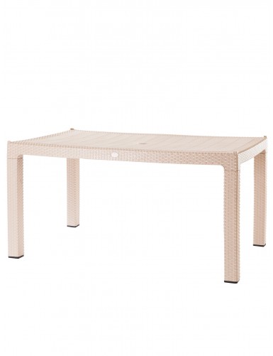 Τραπέζι Rattan SUNSET BEIGE MADI