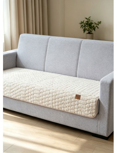 Μεμονωμένο γούνινo κάλύμμα VIRELLO BEIGE MADI