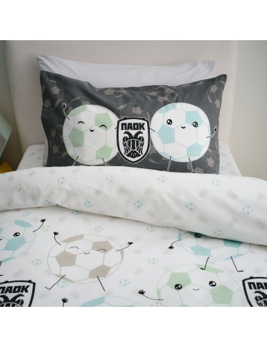 PAOK ΣΕΤ ΣΕΝΤ ΜΟΝΑ 170Χ260 3ΤΕΜ KIDS