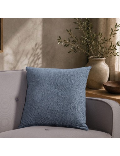 Μαξιλαροθήκη Norman 04 Denim Blue TEORAN