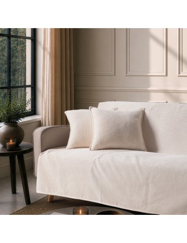Μαξιλαροθήκη Αδιάβροχη Pearl 01 Ivory TEORAN