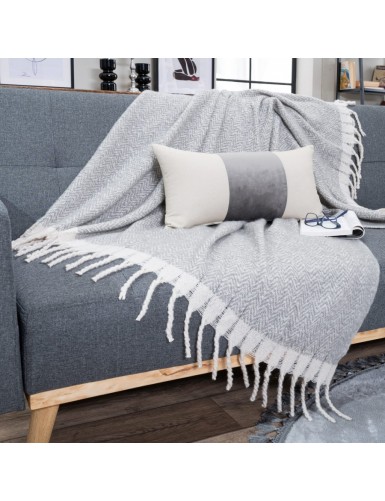 Ριχτάρι-Κουβέρτα Καναπέ Mohair 11 TEORAN