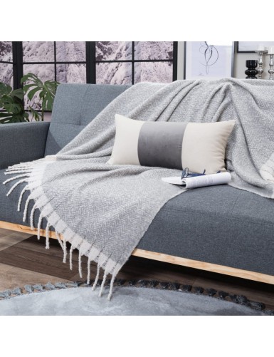 Ριχτάρι-Κουβέρτα Καναπέ Mohair 11 TEORAN